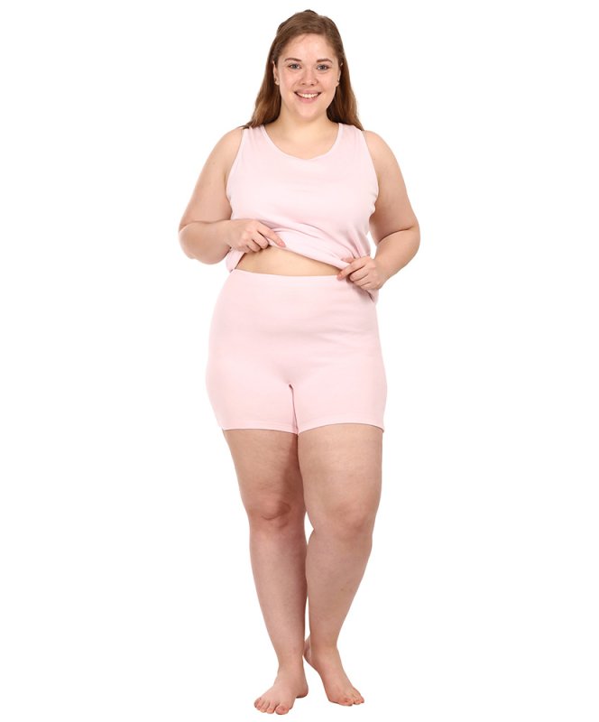 Dámské kalhotky s nohavičkou Olga - růžová
