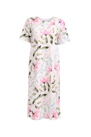 Dámská noční košile Iva - růžová magnolie
