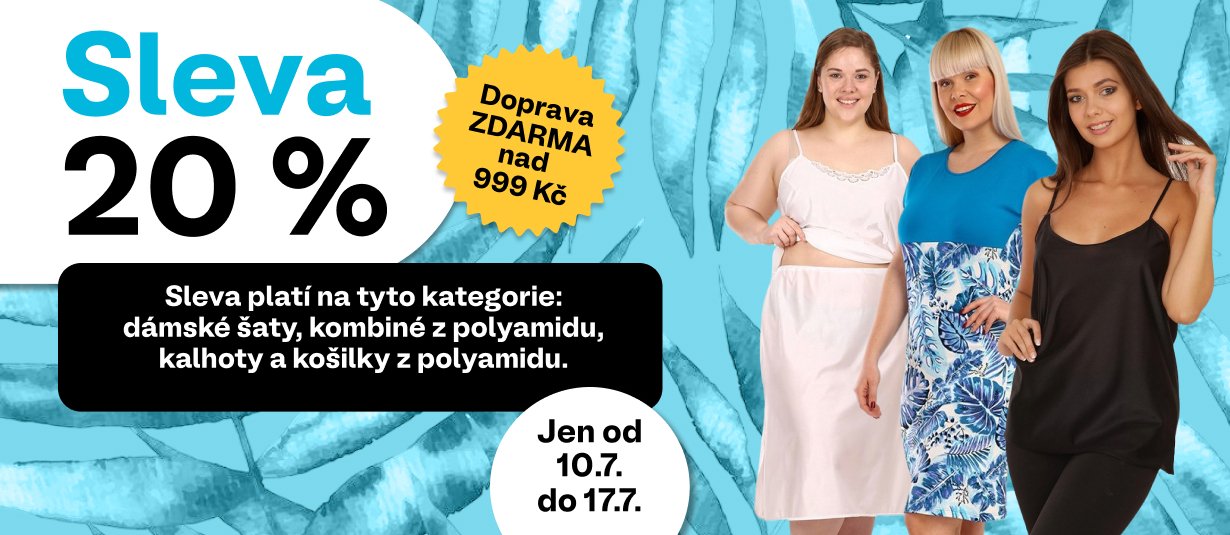 Červencové slevy