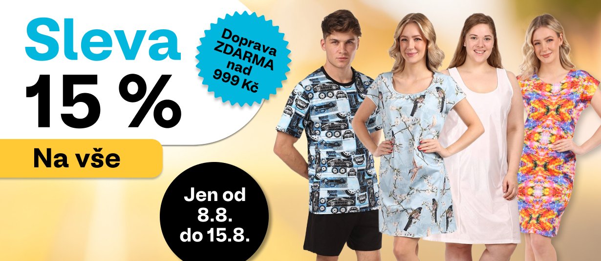 Srpnové slevy