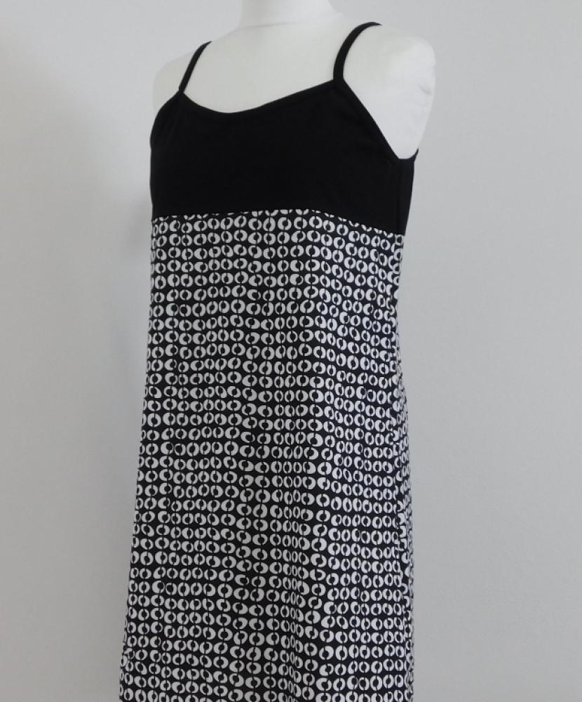 Dámské šaty Janča - černobílá