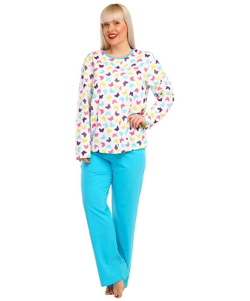 Dámské pyžamo Agáta - barevný motýl