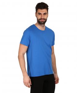 Pánské bavněné tričko modrá