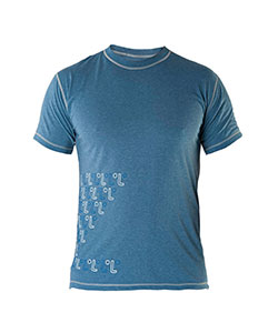 Pánské tričko krátký rukáv Freshguard modrá
